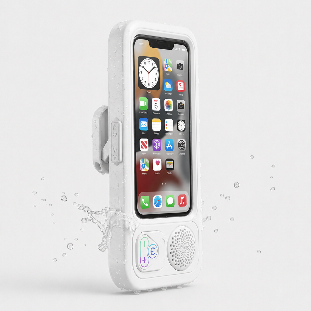 Waterproof Shower Bluetooth Phone Speaker