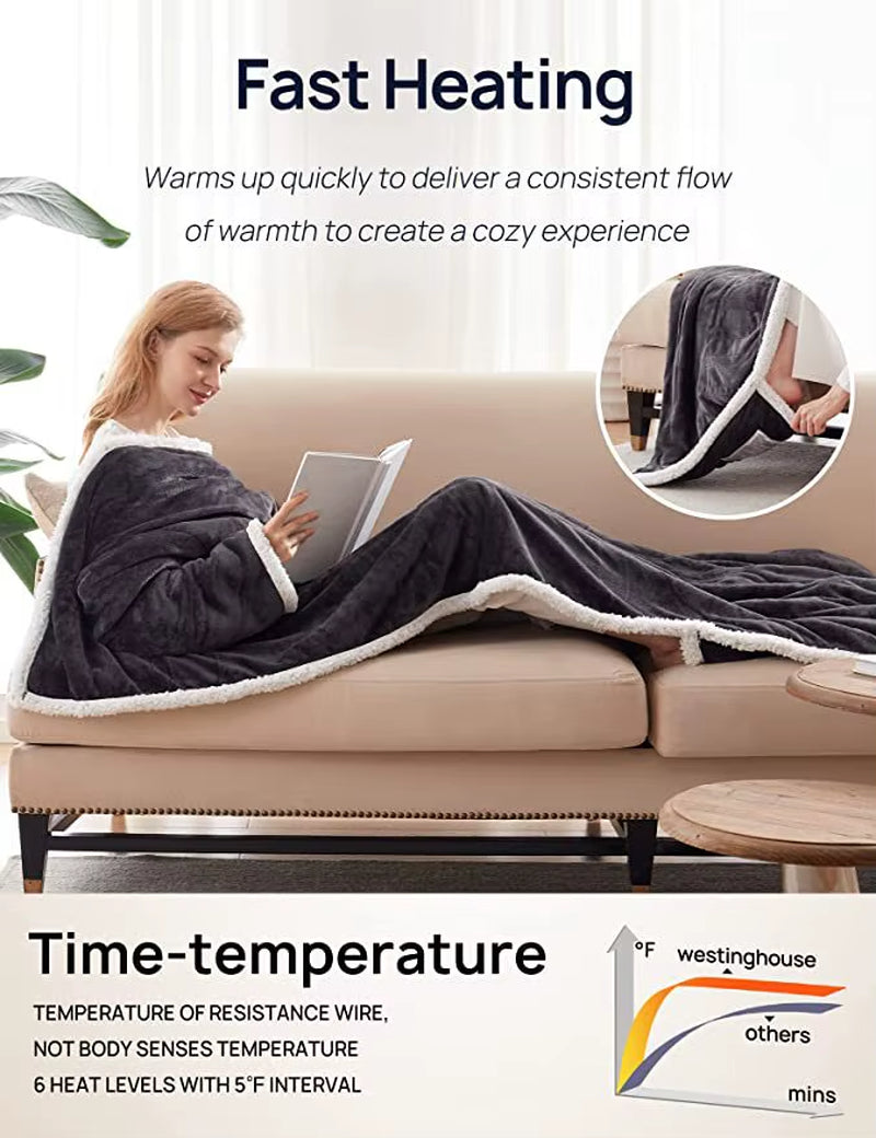Wearable Heated Blanket
