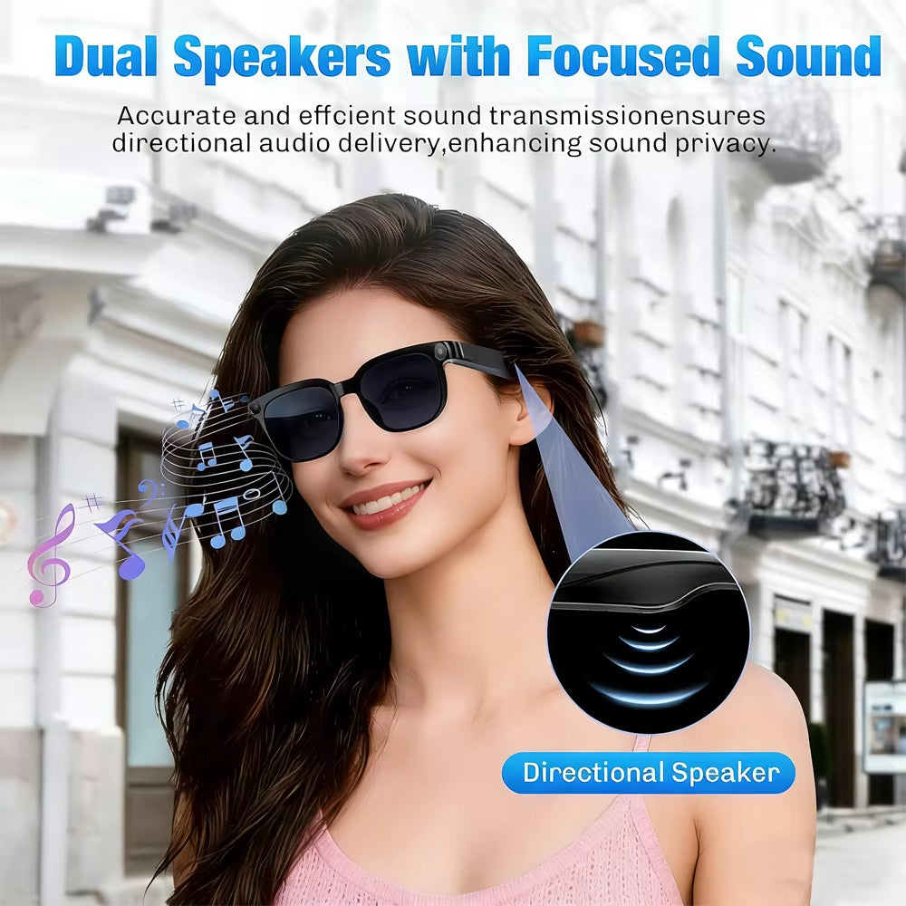 HD Camera AI Smart Glasses