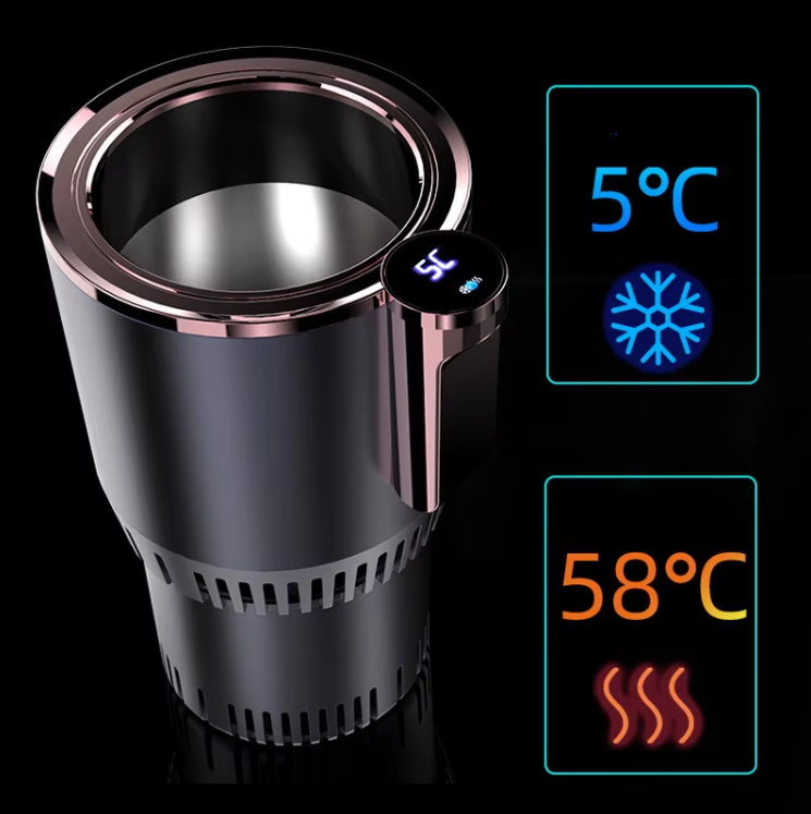 Smart Cooling & Heating Car Cup Holder